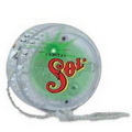 Green LED Crystal Lighted Yo-Yo